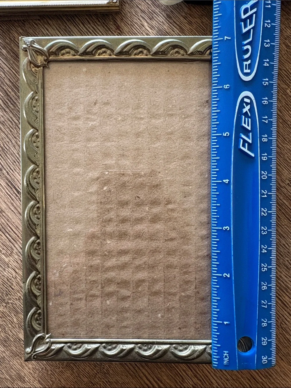 Vintage Gold and Cream Decorative Picture Frame Set